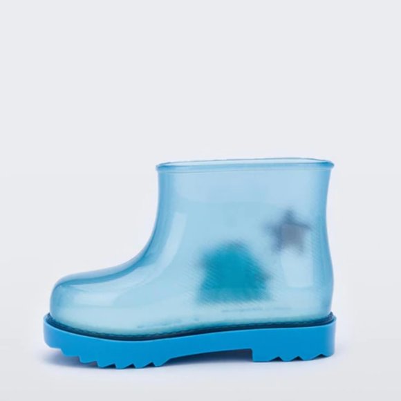 NEW Mini Melissa Baby Toddler Under The Sea Waterproof Starfish Seaweed Wellies - Picture 2 of 7